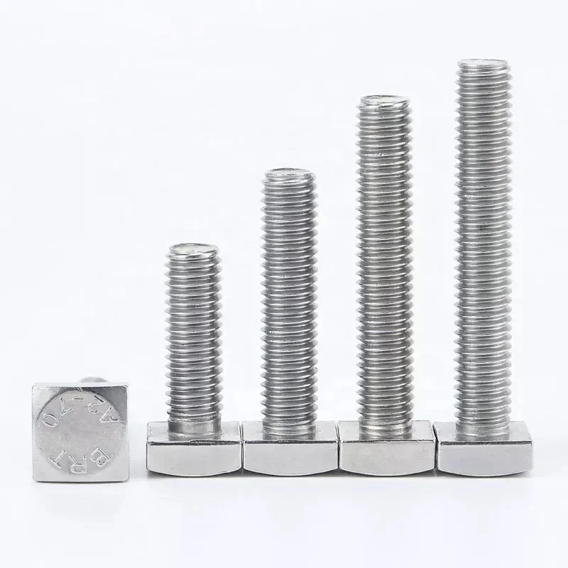 A2-70 A2-80 A4-70 A4-80 18-8 SS304 SS316 из нержавеющей стали на плоской подошве с квадратным носком; Болт солнечного коллектора GB /T 8