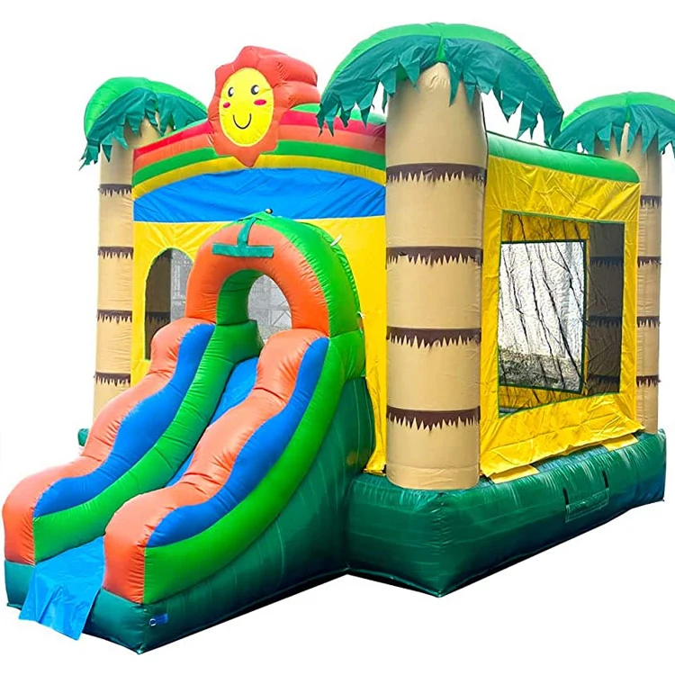 Commercial Combo Toddler Party 6 Set Reviews  Inflatable Bounce House With 740w