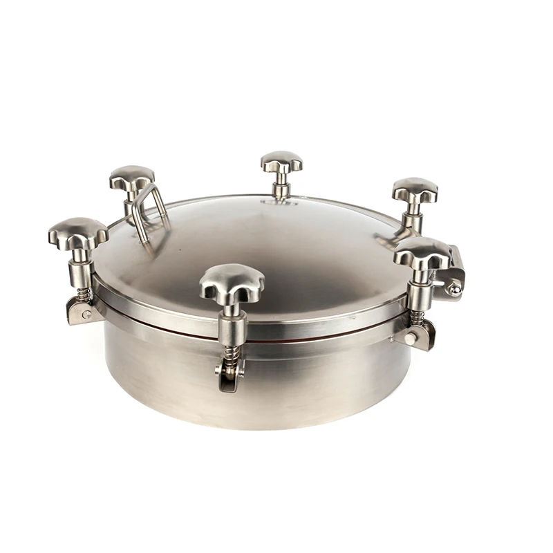 Sanitary Stainless Steel Round Manhole