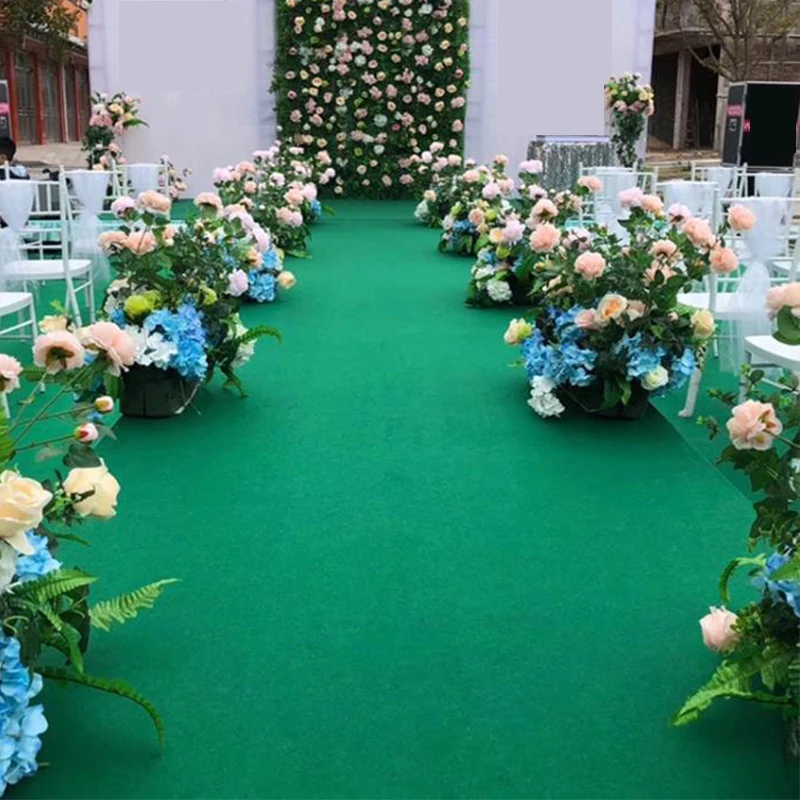 Shandong Jincheng Carpet Co.ltd Hot Sell Home Hotel Bedroom Carpet Polyester Exhibition Event Wedding Floor Mat Roll