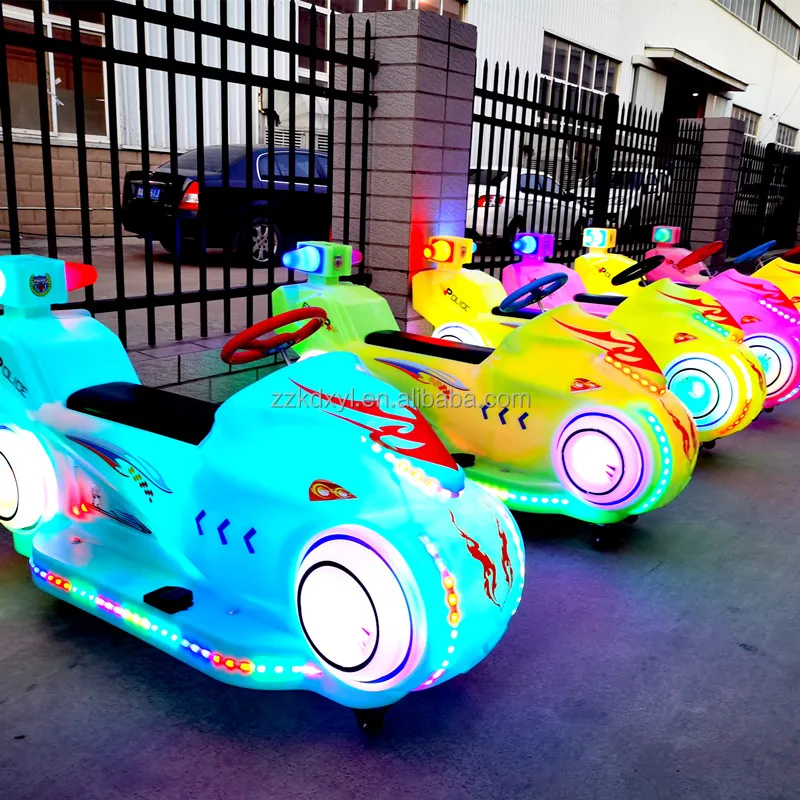 Outdoor Children play equipment electric bumper cars new patrol motorcycle square stalls do business toys