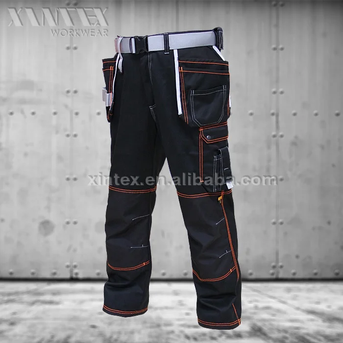 Mens Work Safety Cordura Trousers Kneepad Cargo Pockets Working Pants Workwear work safety clothing Industrial Safety Clothing