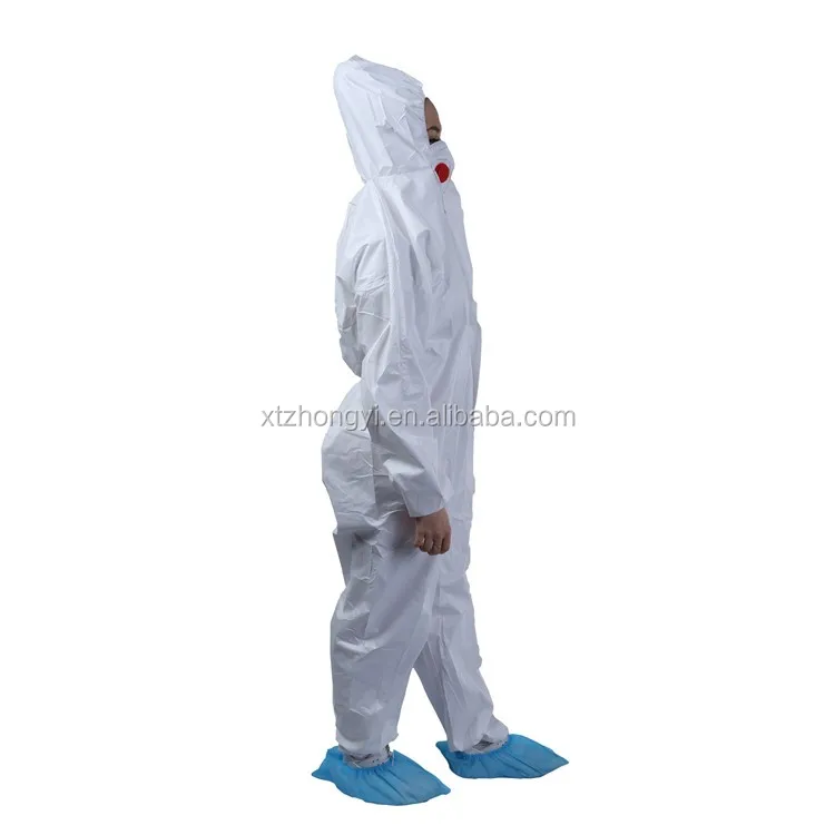 Disposable Nonwoven Mircoporous laminated Coveralls