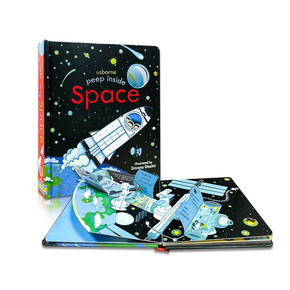 Best-Selling Baby Early Educational Story Books For Kids Children Pop Up Board Book Lift The Flap Books