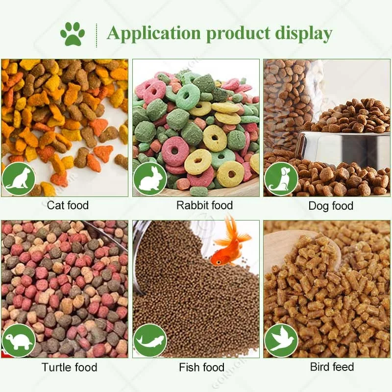 Japan Fish 1-2 T Pallet Animal Food Manufacturi Processing Pellet Small Poultry Feed Dog Treats Make Machine