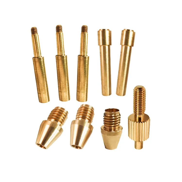 Cnc Lathe Copper Brass Turning Parts Manufacturing Custom Various Brass Machining Parts
