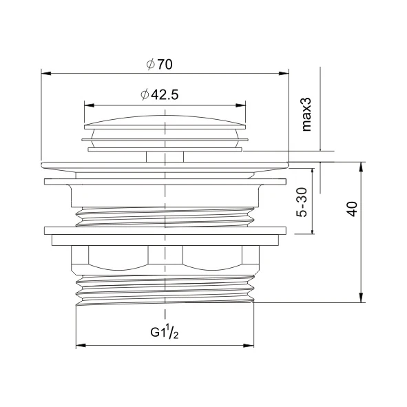 Best Selling bathroom basin waste fittings bath waste connection plug for bathtub