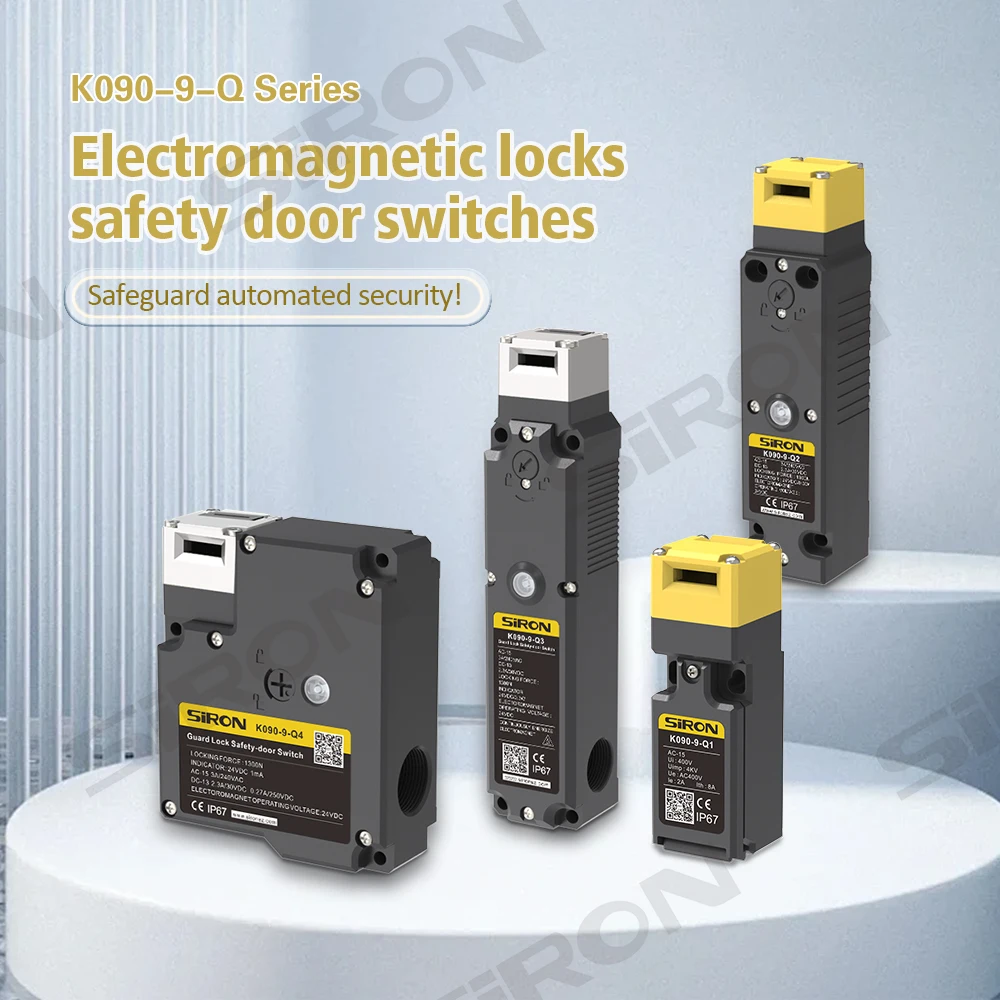 SiRON K090-9-Q3 NC NO Type Mechanical Electromagnetic Safety Interlock Switch