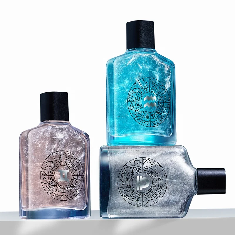 Оптовая продажа от производителя, дизайнерские фирменные духи со звездами и галактикой, оригинальные золотые мужские духи с 12 созвездиями