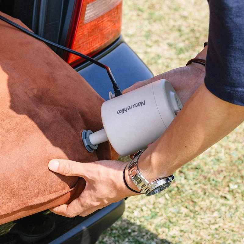 Naturehike outdoor camping High-Power 5000mAh lithium battery car charger version electric air pump