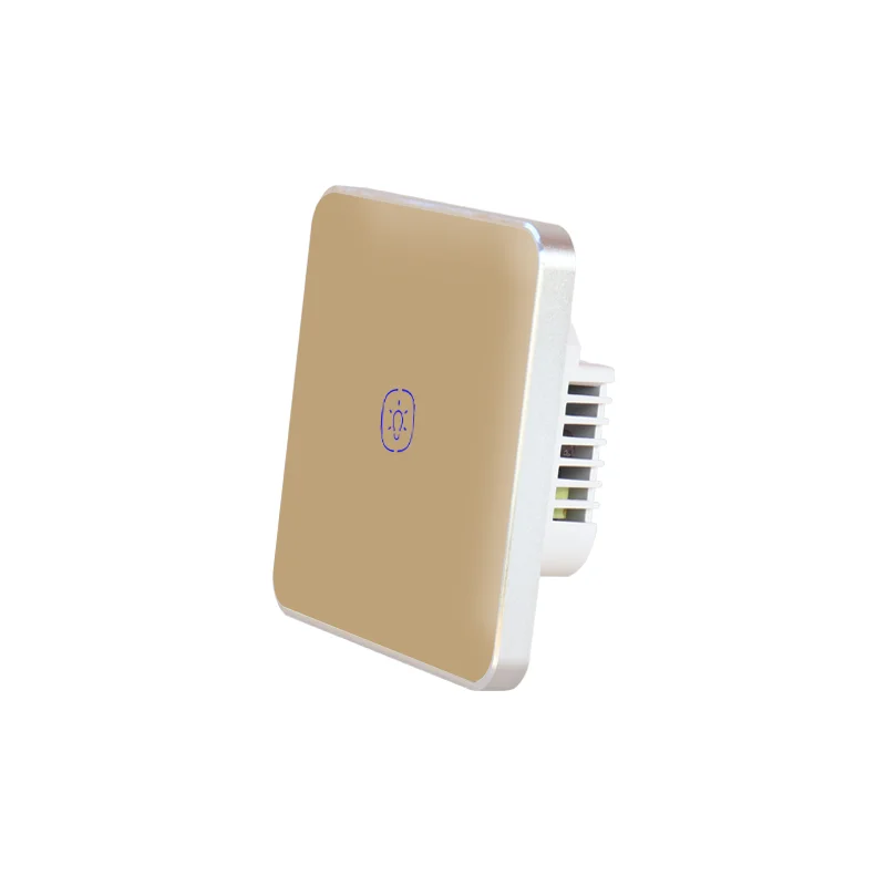  Умная панель сенсорного экрана Tuya ZigBee Магнитное реле с одним проводом под напряжением без нейтрального настенный сенсорный переключатель 1