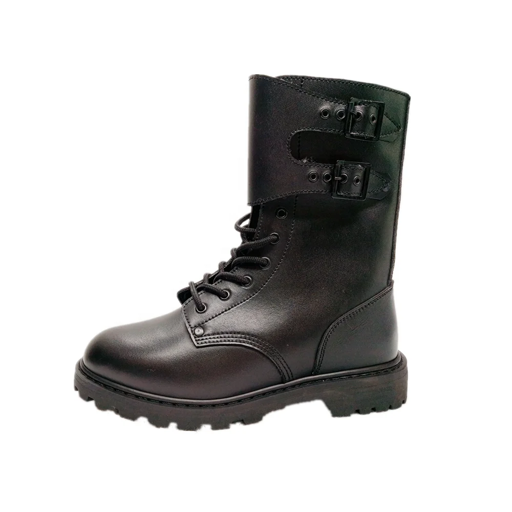 Goodyear genuine leather riding black knight composite toe safety boots labor protection work boots
