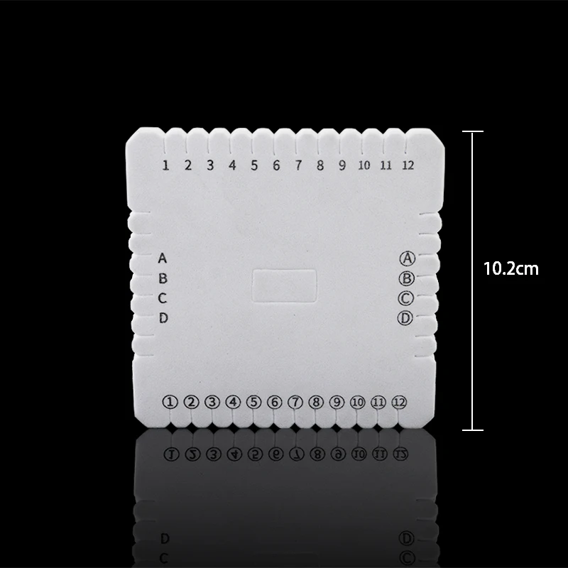 
LUYAO Bracelet Knitting Kumihimo Disc Disk Tray Braided Rope Knot Round Square Handmade Knitting Tool Board 