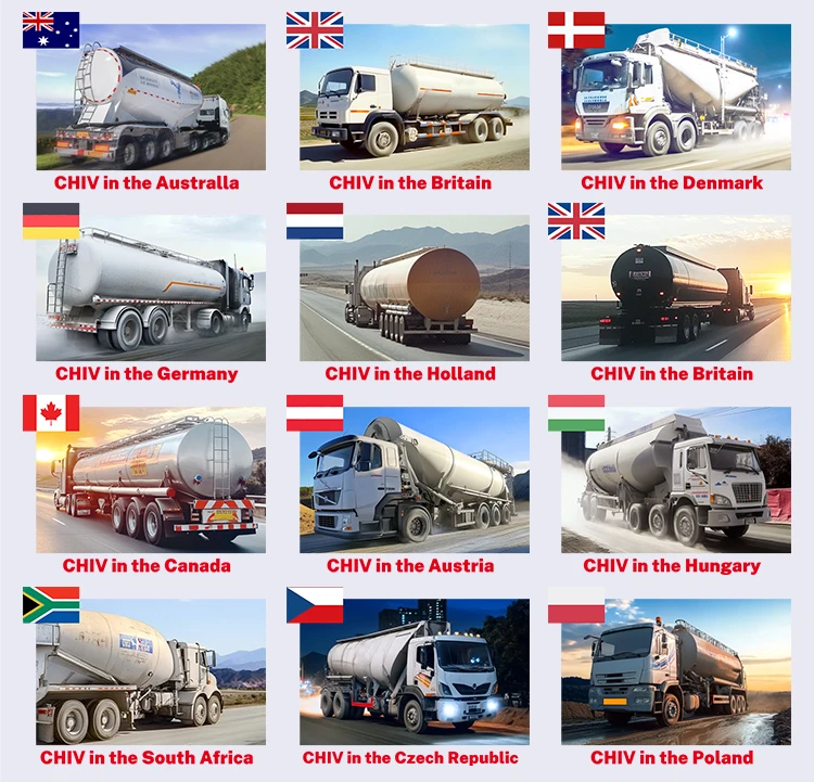 Конкурентоспособная цена Wabco тормоза LNG газотранспортные стальные Полуприцепы высокого качества автоцистерны