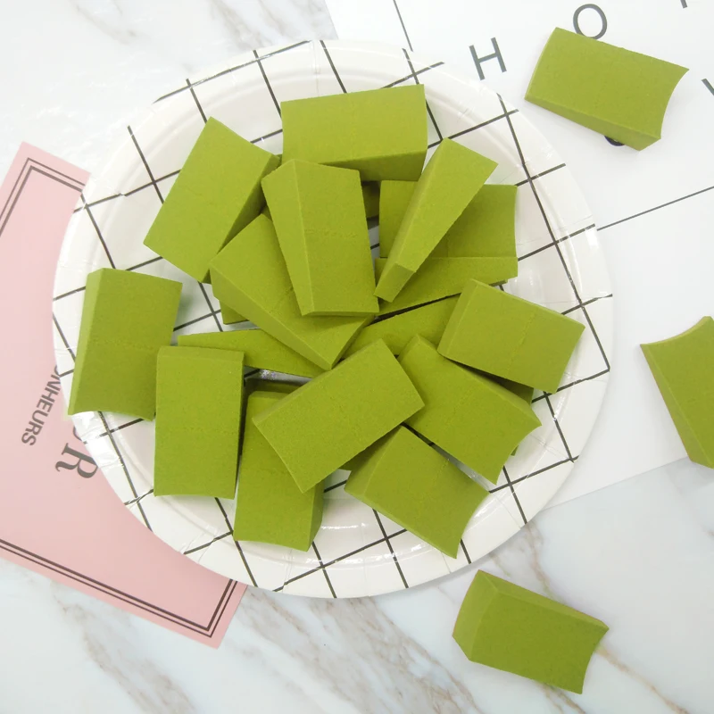 
Latex Free Foam Wedges Cheapest Price Hydrophilic Make Up Sponge Non-latex Cosmetics Disposable Wedge Makeup Sponge 