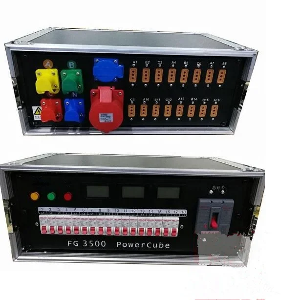 HONGHE 16 channels Outdoor Power Distribution Box for stage wedding light