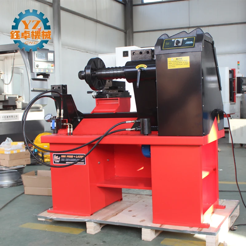 Alloy wheel straighten machine special lathe for car or truck