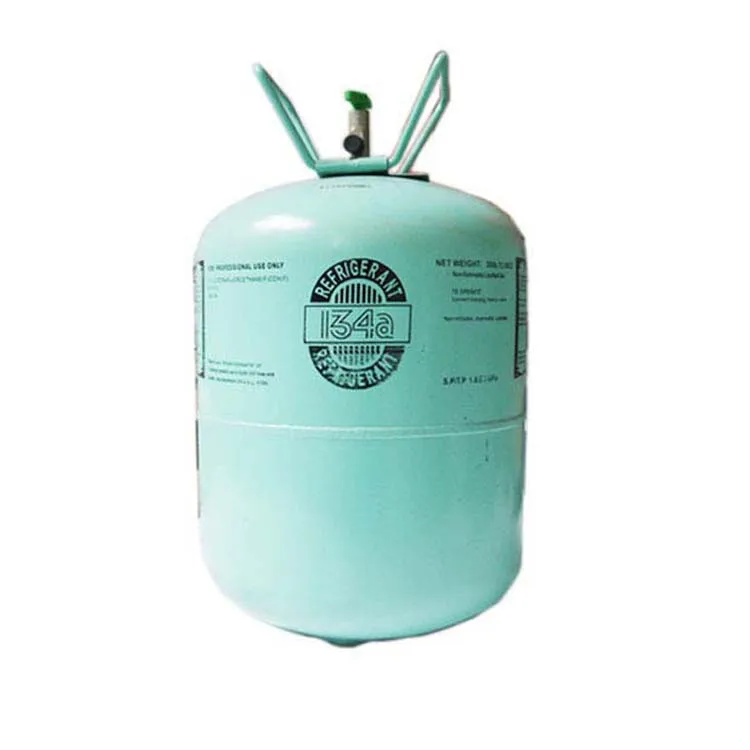 Refrigerant gas r134a, r404a, r410a in CE refillable cylinder