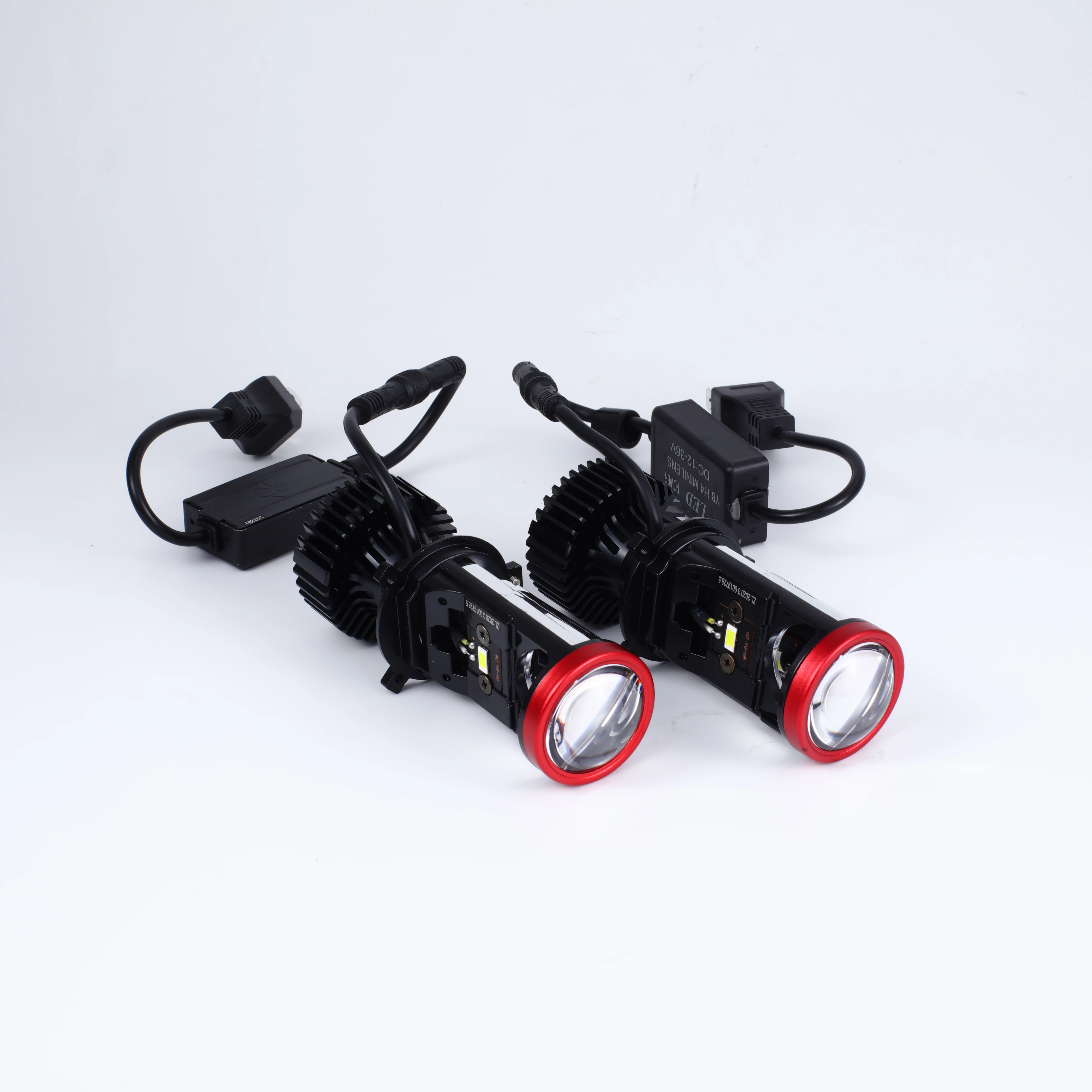 2022 Factory Price High Power Wholesale Headlights Lens Y8 Mini H4 Led Headlight Projector with  3000K 6000K