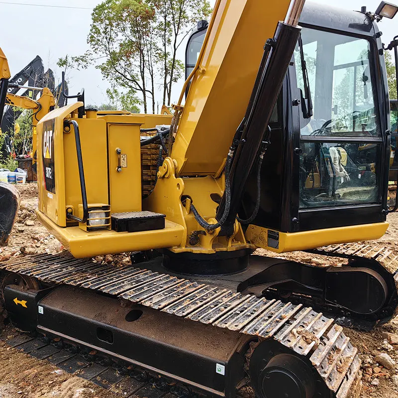 Высокоэффективный подержанный гусеничный экскаватор 7 тонн б/у CAT 307E 307E2 307 5 Лидер продаж оригинальный