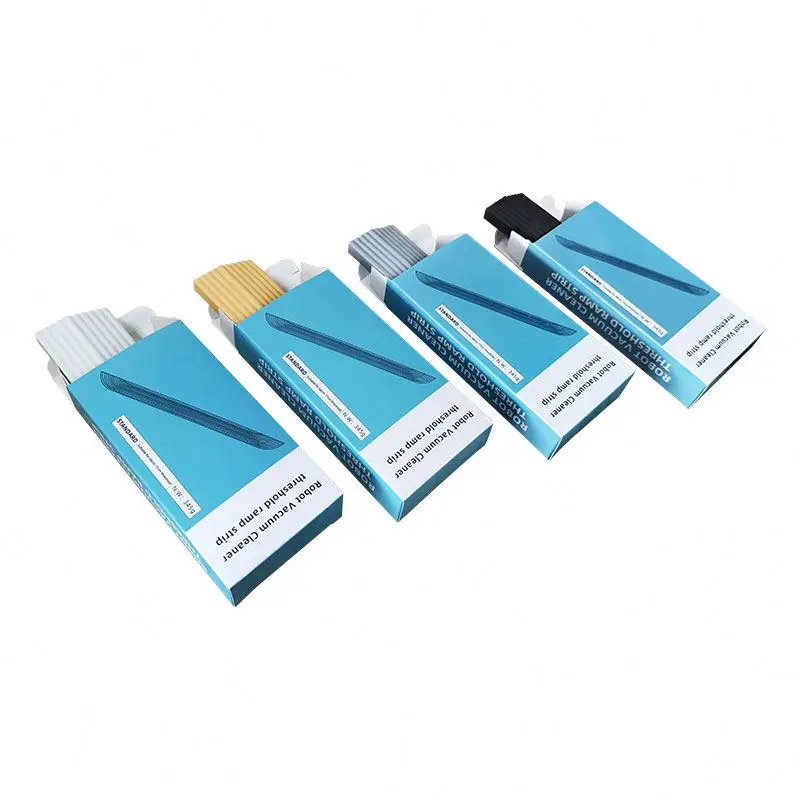 Black Robot Vacuum Cleaner Threshold Ramp Mat Fit For Xiaomi i Robot Roomb a Ecovacs Robot Vacuum Cleaner Accessories