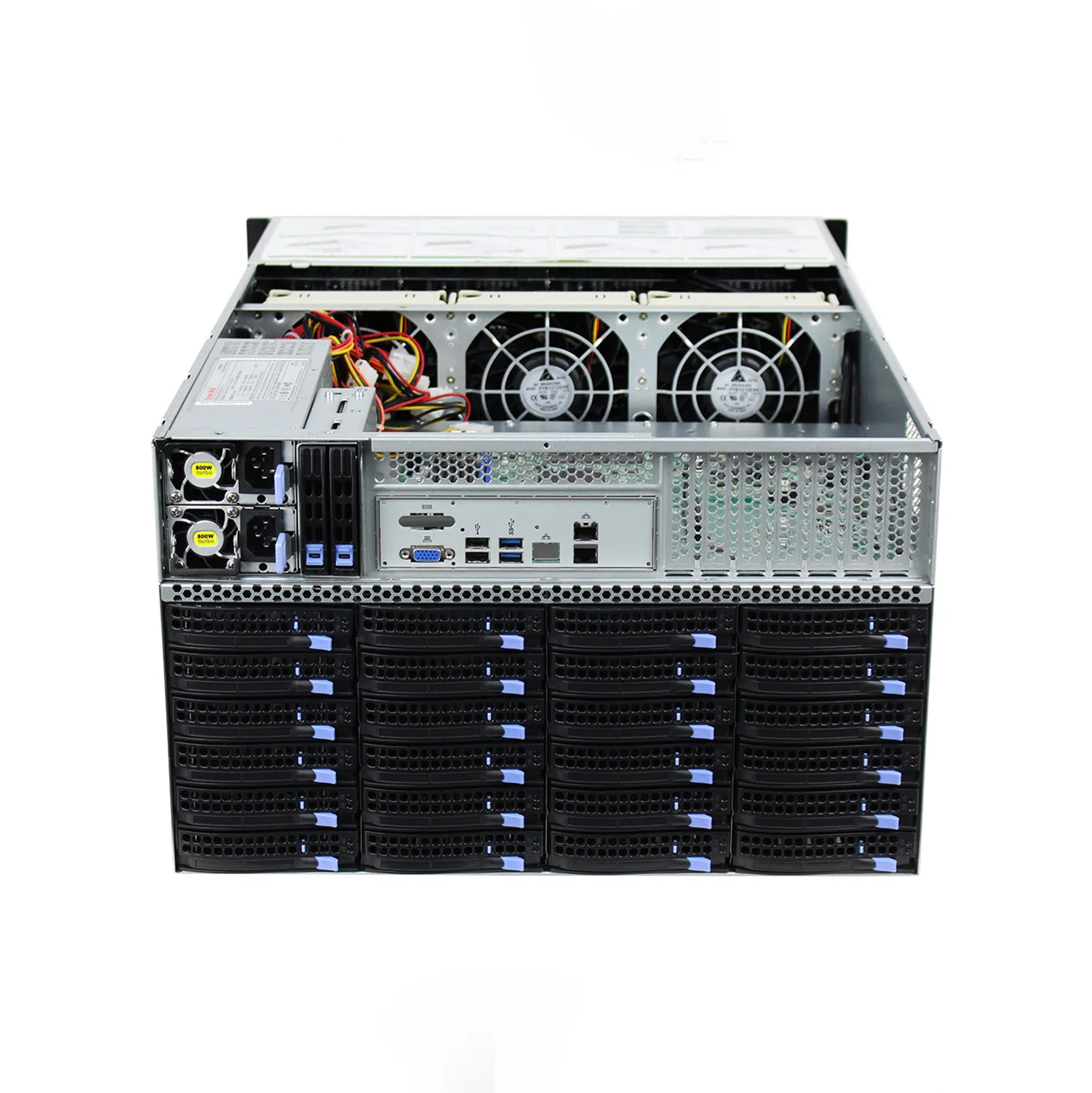  Производитель 6U 48-bay 19-дюймовый Серверный корпус с блоками питания