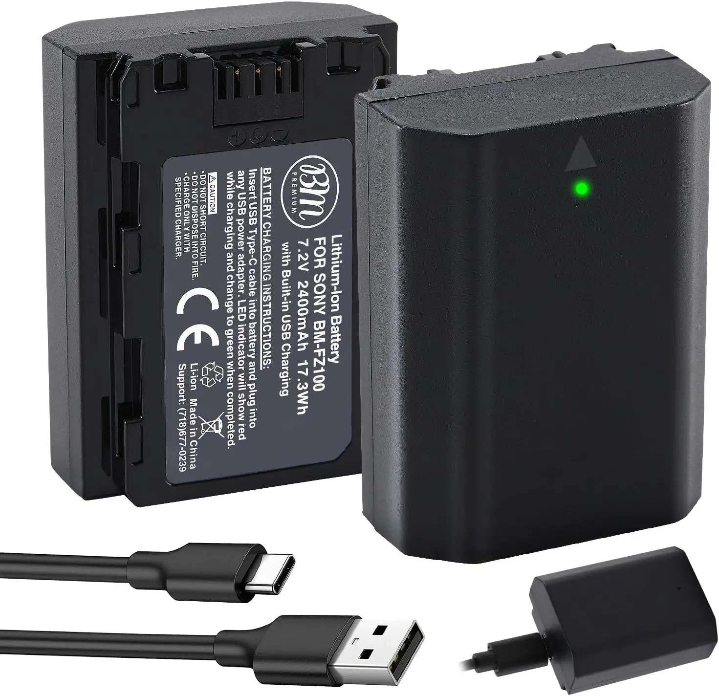 For Sony Digital Camera FZ100 Battery Rechargeable Lithium Battery For Sony NP-FZ100 Camera Battery