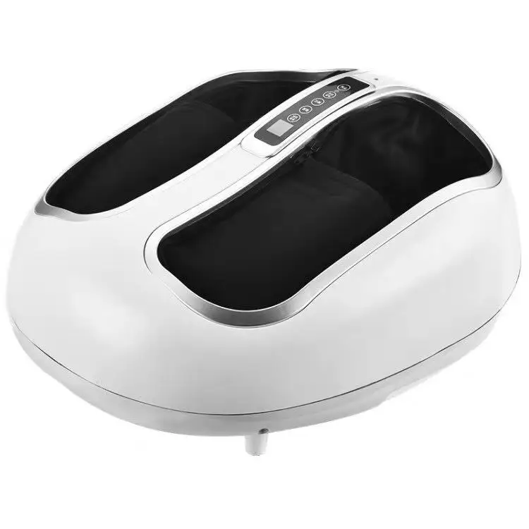 Foot massager with heating and application remote control to relieve foot pain and plantar fasciitis