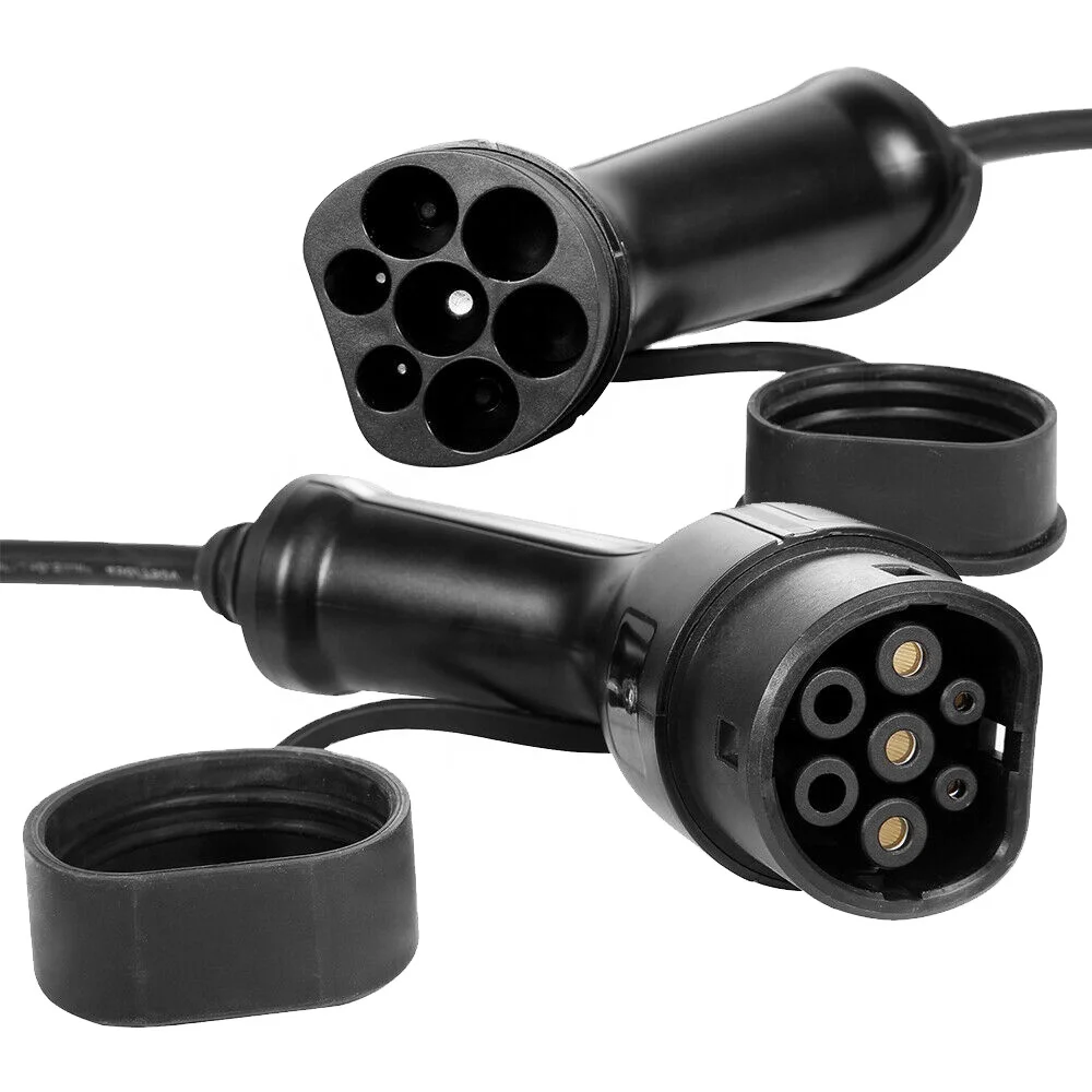 
 Кабель для зарядки электромобиля типа 2 EV 16A 3 фазы EVSE 5 м кабель для Wallbox  