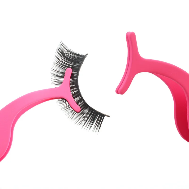 eyelash applicator private label glitter False Eyelashes Tweezer gold rose gold eyelash Applicator with custom packaging