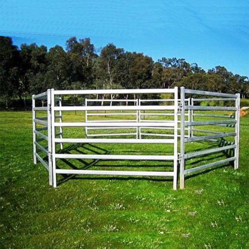 
 Galvanized Portable Metal Cattle Yard Fence Panels For Australia New Zealand Livestock Fence  