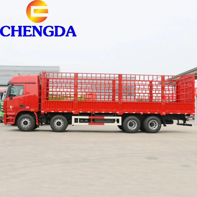 new 8*4 ten wheeler cargo trucks