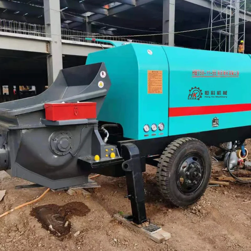 Concrete conveying pump, small pump, concrete machine for engineering use, shotcrete manufacturer direct sales