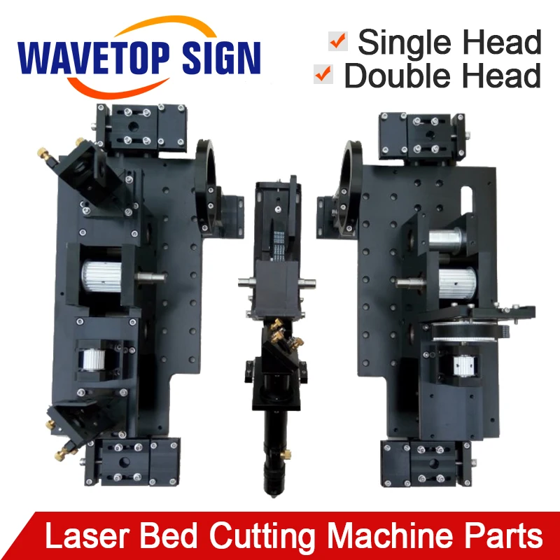 WaveTopSign Double Head Laser Bed Cutting Machine Mechanical Part for 1318 1325 1518 1525 1820 1825 2030