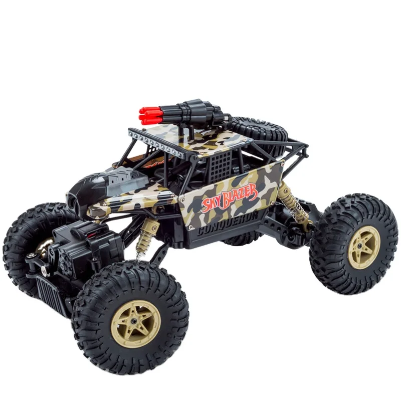 Wltoys 18428-A 1/18 Electric Four-Wheel Drive Missile Car Radio Remote Control Toy With Camera Electric Wifi Remote Control Car