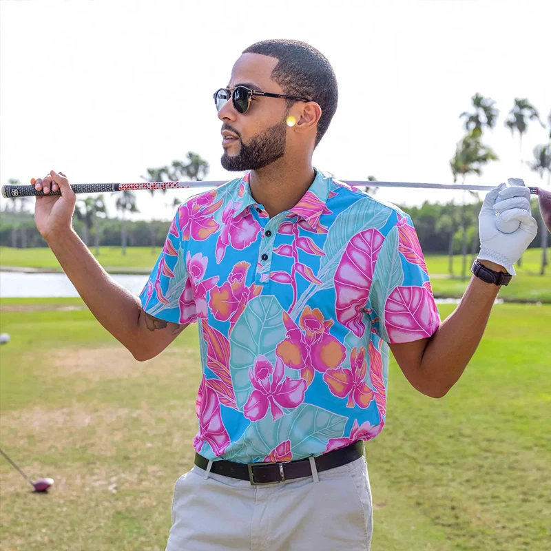 High Quality OEM Coolmax Embroidery 88% Polyester 12% Spandex Mens Slim Fit Design Sublimation Custom Golf Polo