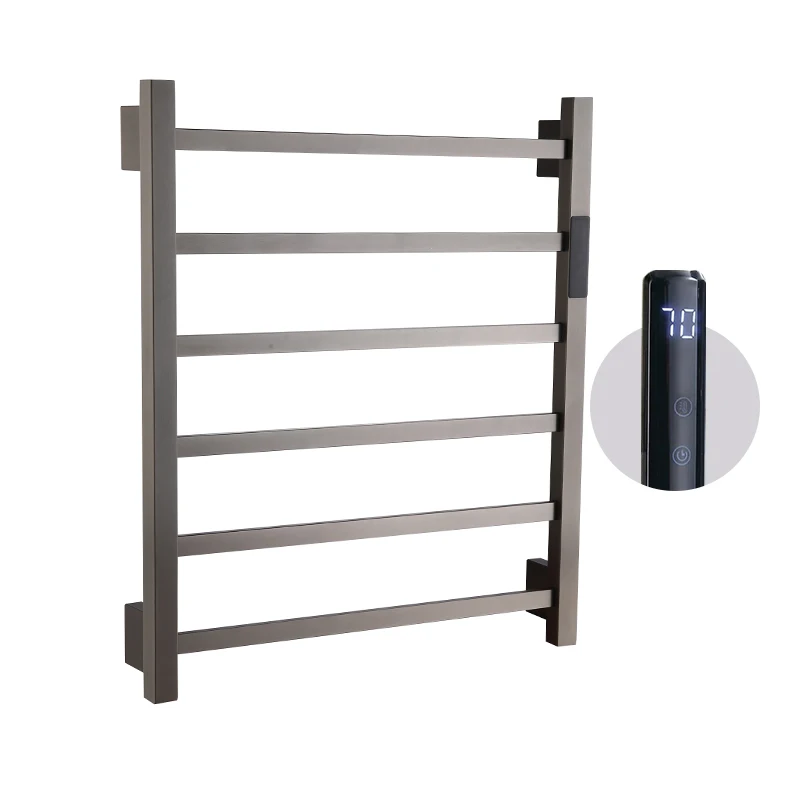 Factory Price Warm Radiator Towel Holder Stainless Steel Bathroom Towel Holder Steel Heated Warmer Electric Towel Rack