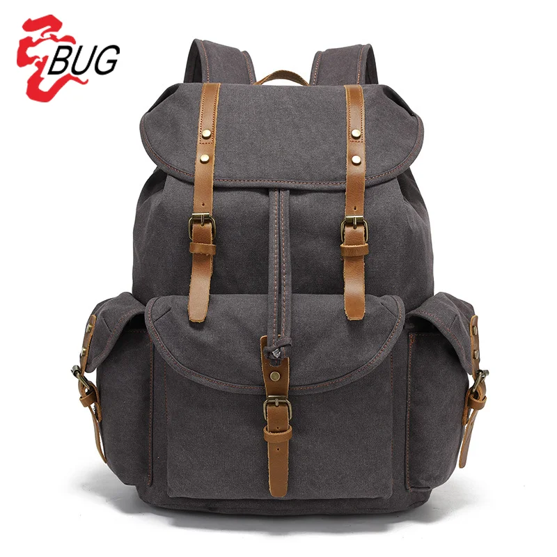 Fashion Leather Leisure Men Backpack For Traveling Backbag Bag Reusable And Durable Drawstring Backpack Bag And Backpack