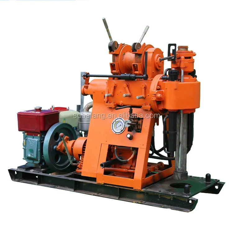 China Supplier XY-2 Hydraulic Small Water Well Drilling Rig Diesel Engine Core Drilling Rig