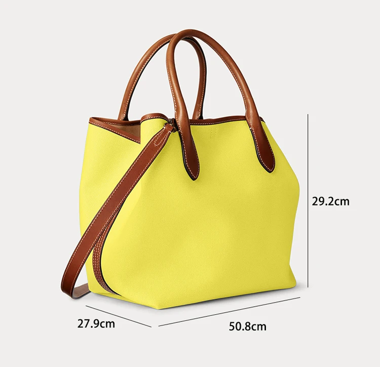 Paparazzi PA0193-C Sustainable Large Canvas Bags Women Handbags Ladies Tote Bag With Custom Logo