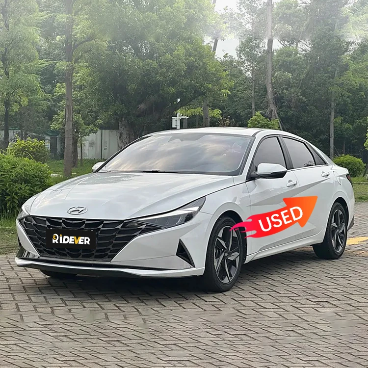 Лидер продаж газовый автомобиль Elantra 2023 1 5 л бензиновый седан LUX Premium Edition Хен-дай подержанные автомобили в наличии