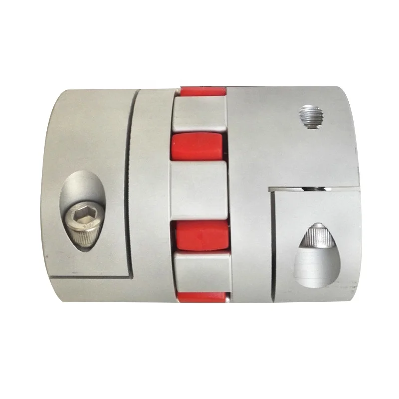 flexible polyurethane jaw spider plum coupling for servo system