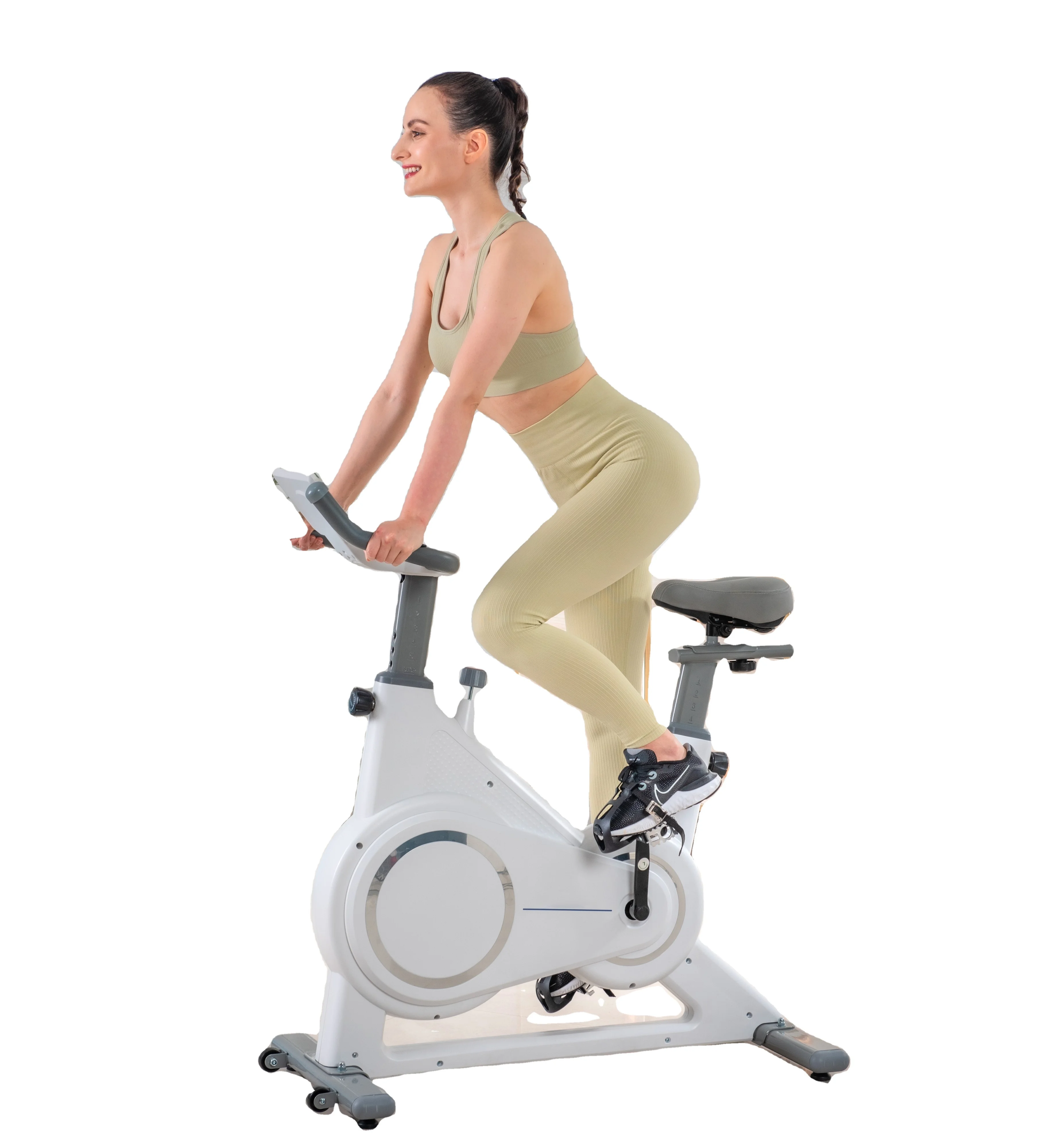 Cardio Training Professional Electric Magnetic Spin Bike Home Bicycle Workout Gym Exercise Spinning Bike
