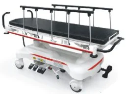 Hospital Ambulance Stretcher Trolley Hospital Patient Emergency Transfer Stretcher Bed