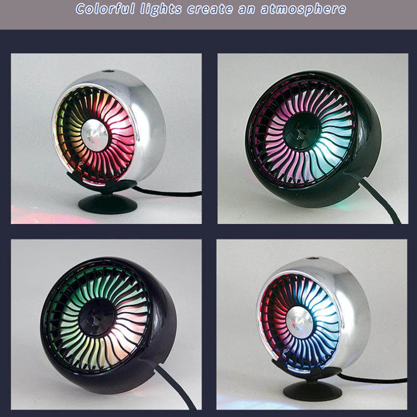 Креативный многофункциональный электрический вентилятор, воздуховыпускное отверстие кондиционера для автомобиля, электрический вентилятор