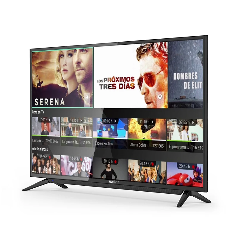 Weier custom smart LED TV 32 65 Inch full HD android television 1080P 2k 4k smart TVs