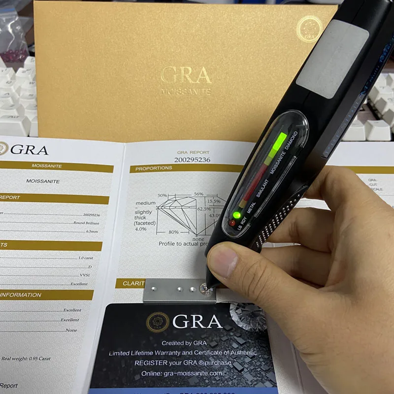 Top quality Wholesale 0.8mm-2.9mm Moissanite stones price per ct Round cut DEF VVS1 loose moissanite diamond for Ring