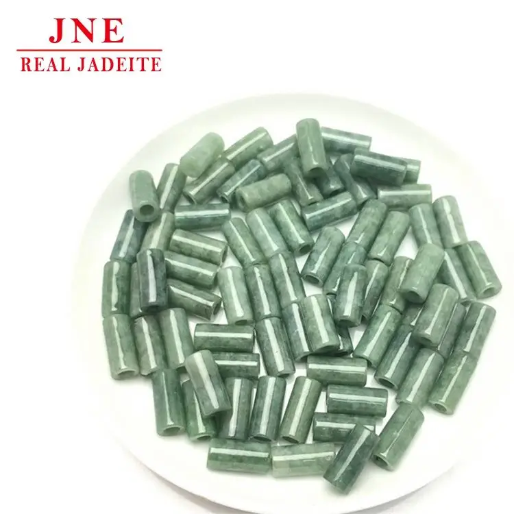 Myanmar A Goods Oil Bean Loose Spacer Jade Beads Diy Ornament Accessories Bead Factory