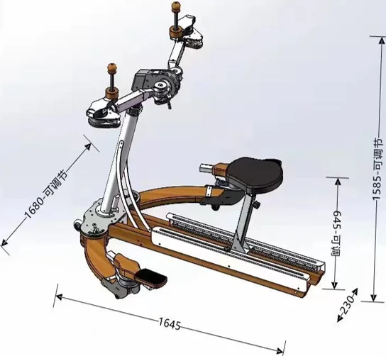 Commercial Gym Fitness YOGA pilates telescopic board arch ladder rehabilitation trainer
