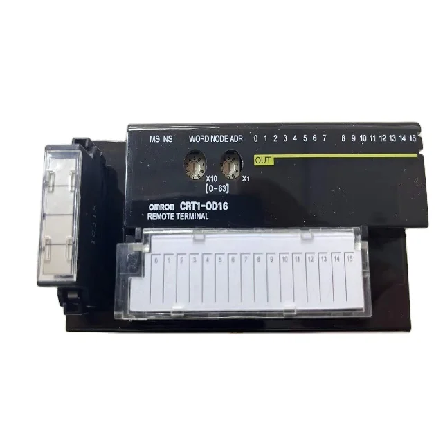 output unit, 16 x transistor outputs, PNP, 0.5 A, 24 VDC, screw terminals  -CRT1-OD16